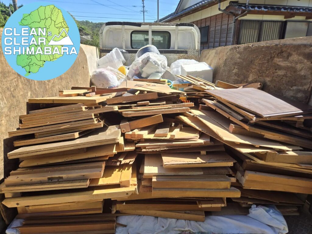 南島原市口之津町より不用品回収のご依頼。今回は県外在住のお客様よりご相談をいただき、ご帰省にあわせてご実家の不用品回収