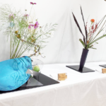いけばな展示会の資材運搬・会場設営・撤収作業