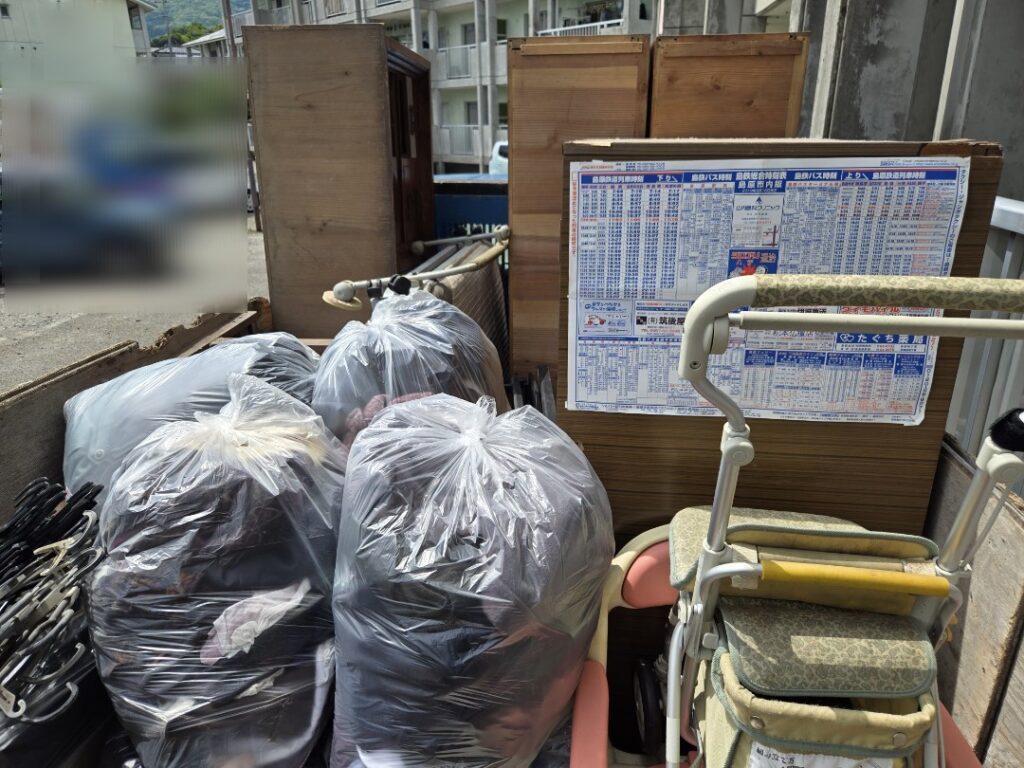 島原市安中地区での不用品の回収事例 | クリーン＆クリア島原