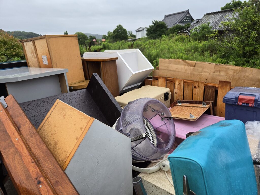 南島原市口之津町での不用品の回収事例 | クリーン＆クリア島原